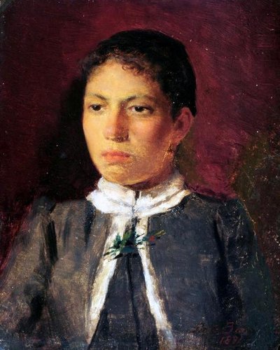 Portrait of a Woman by Antonio Rafael Pinto Bandeira